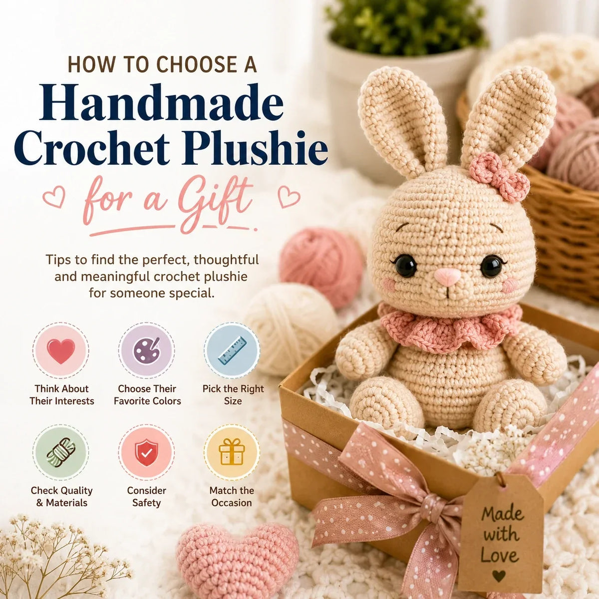 How to Choose a Handmade Crochet Plushie for a Gift