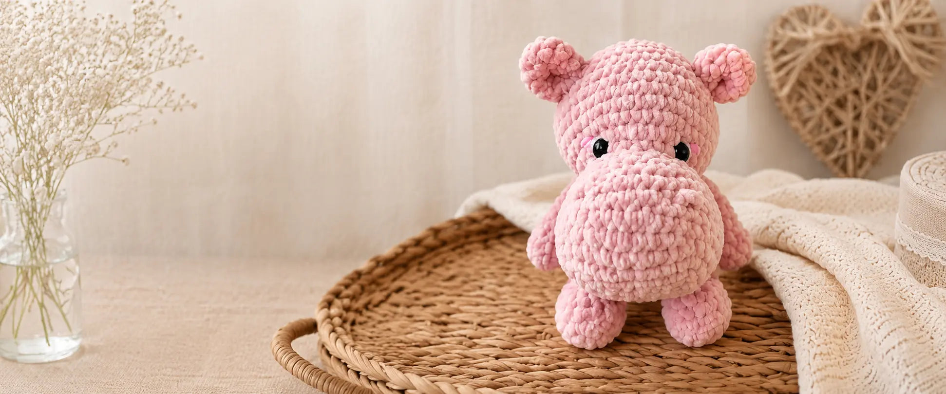 Happy Knot Creations handmade crochet plush collection