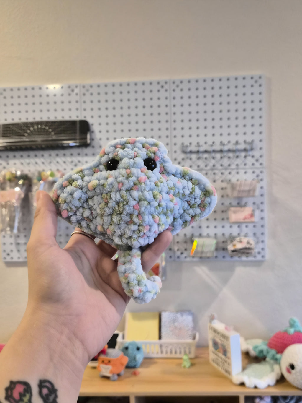 Mini Stingray Plushie