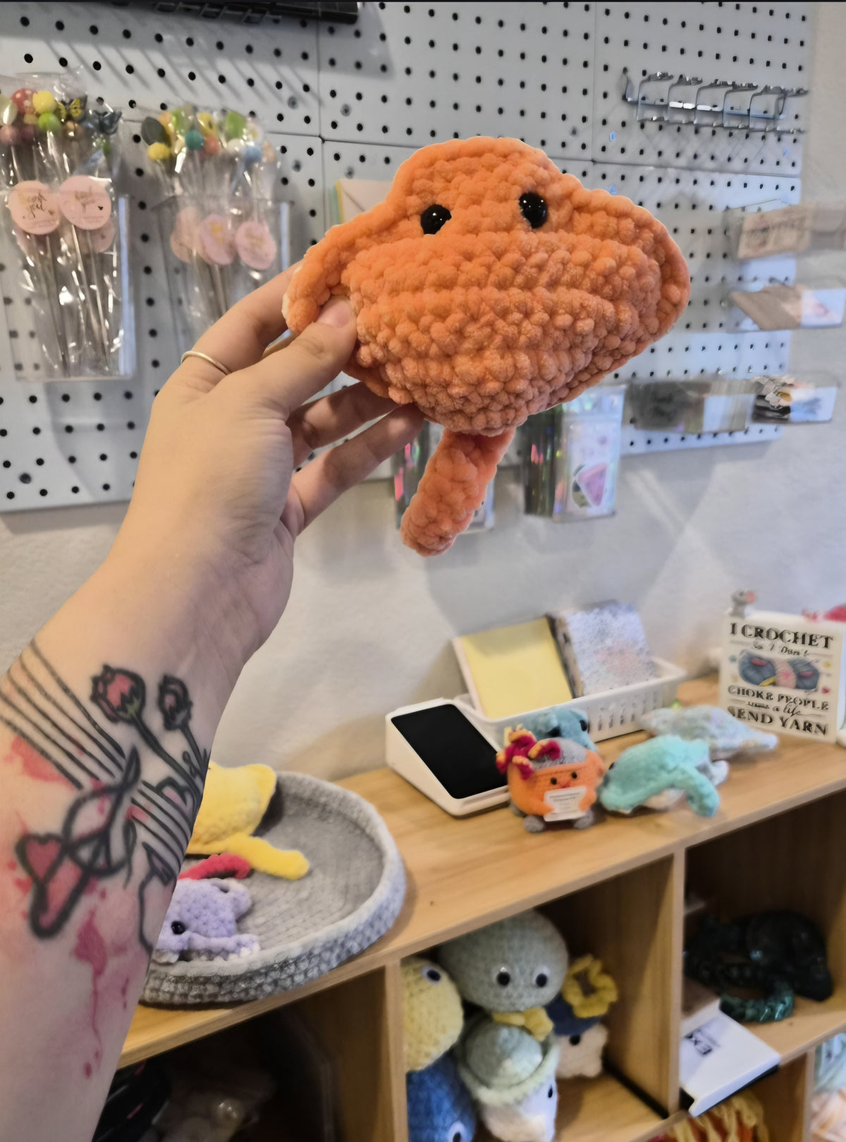 Mini Stingray Plushie