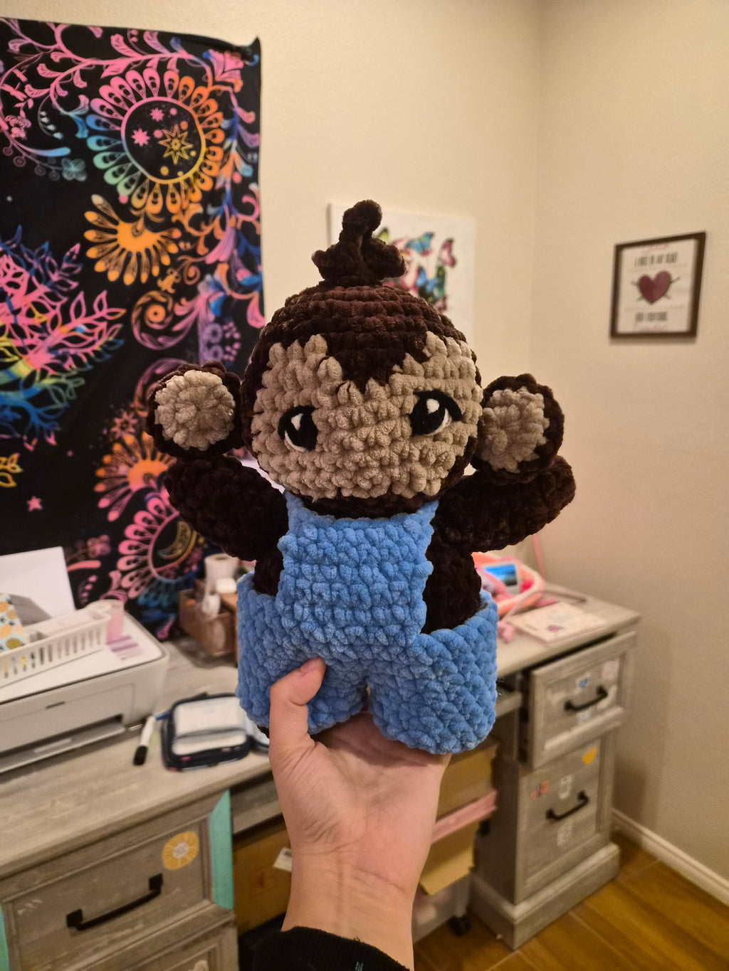 Baby Monkey Plushie