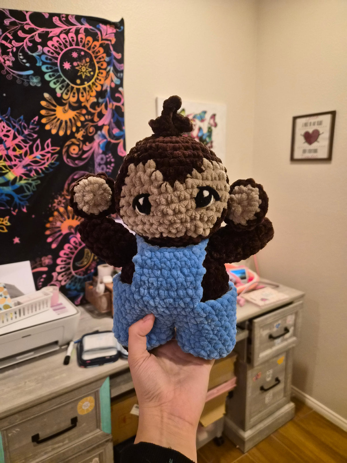 Baby Monkey Plushie