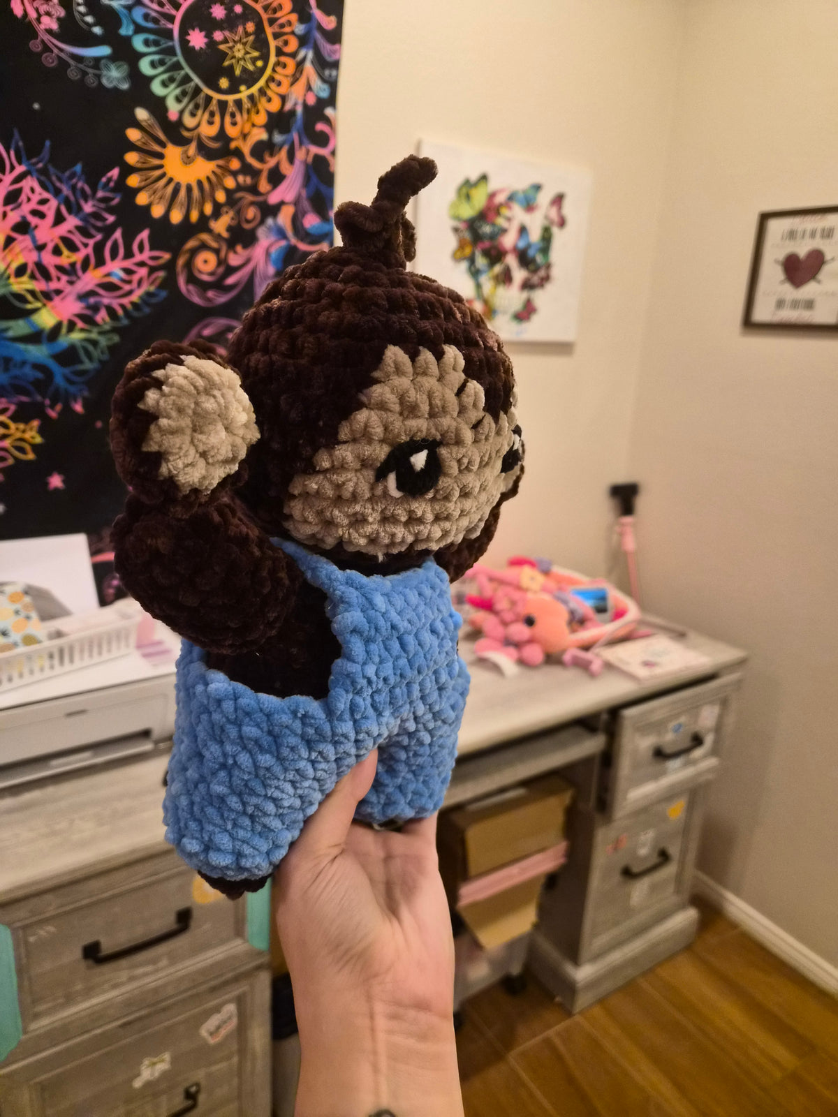 Baby Monkey Plushie