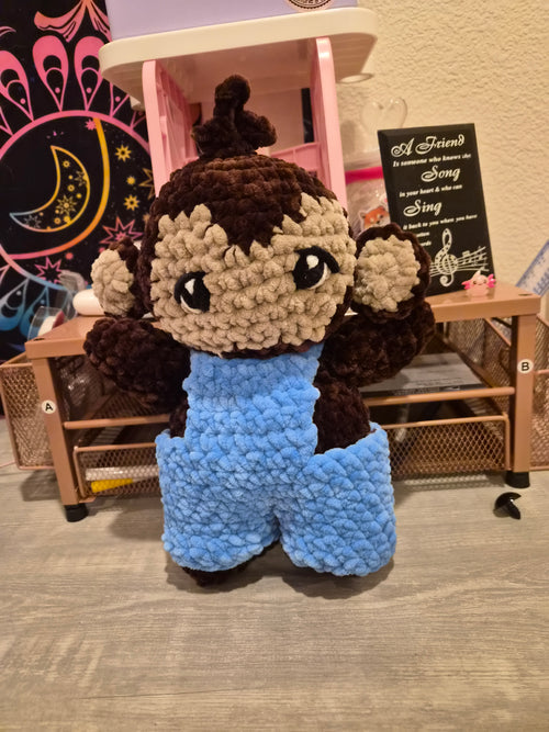 Baby Monkey Plushie