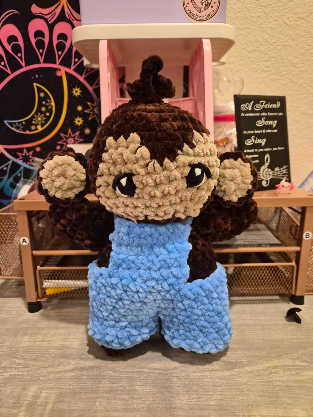 Baby Monkey Plushie