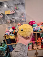 Emotional Support Pet Rock Crochet Plush