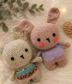 Bunny Crochet Plush Doll