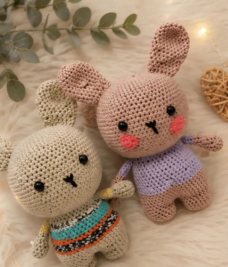Bunny Crochet Plush Doll