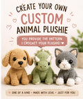 Custom Crochet Plush, Made from Your Pattern