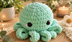 Octopus Crochet Plush, Medium