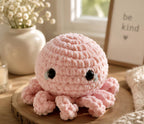 Octopus Crochet Plush, Medium