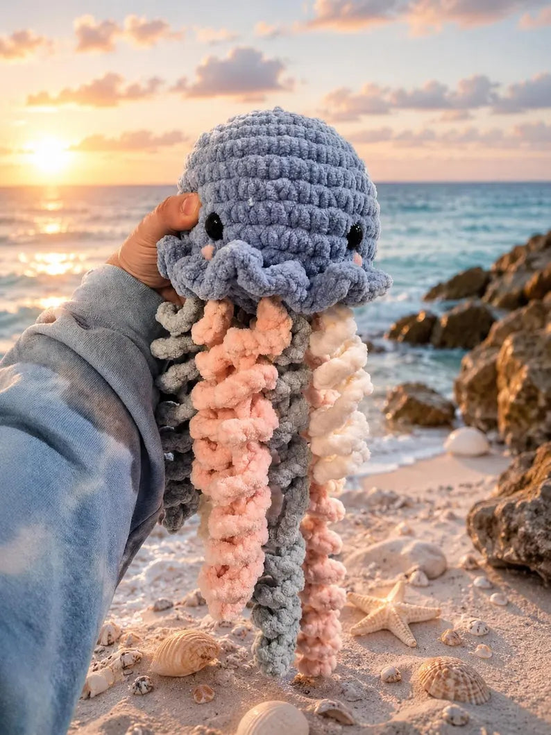 Jellyfish Crochet Plush