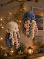 Jellyfish Crochet Plush