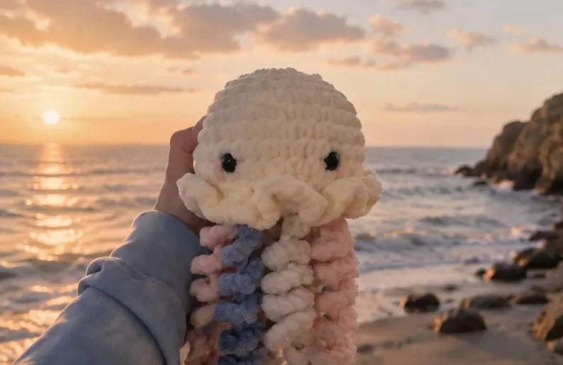 Jellyfish Crochet Plush