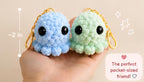 Octopus Crochet Keychain