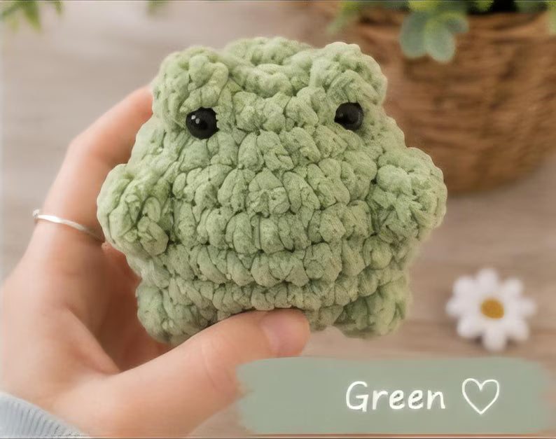 Frog Crochet Plush