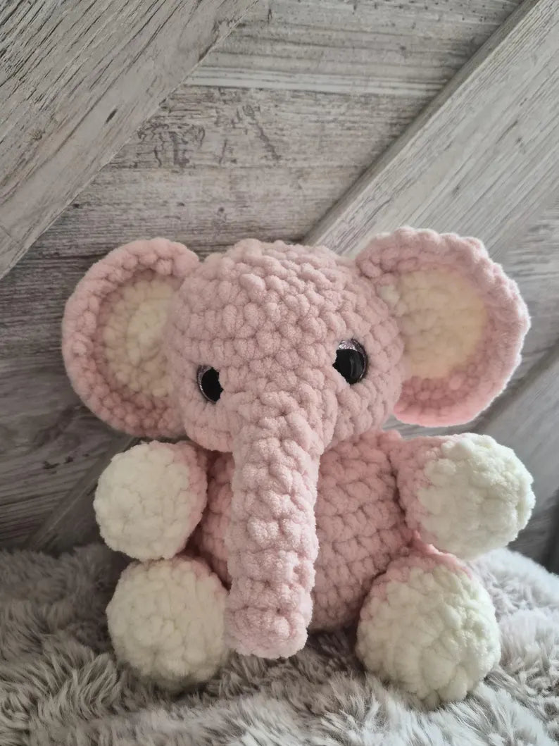 Elephant Crochet Plush