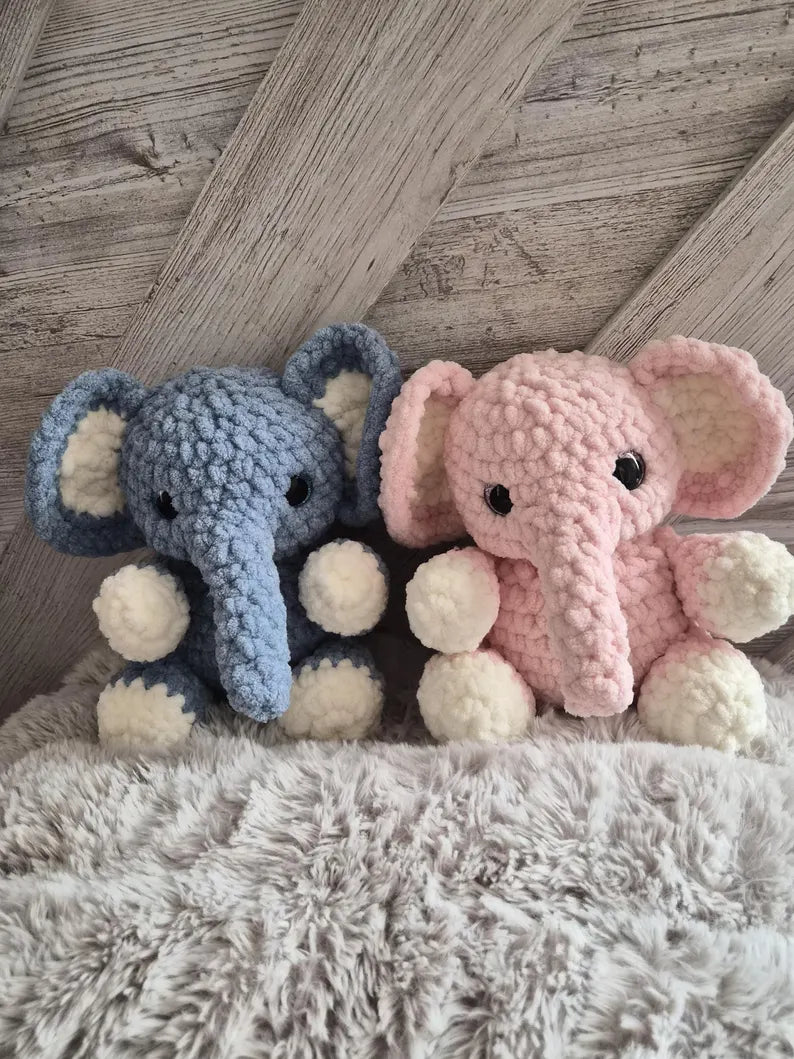 Elephant Crochet Plush