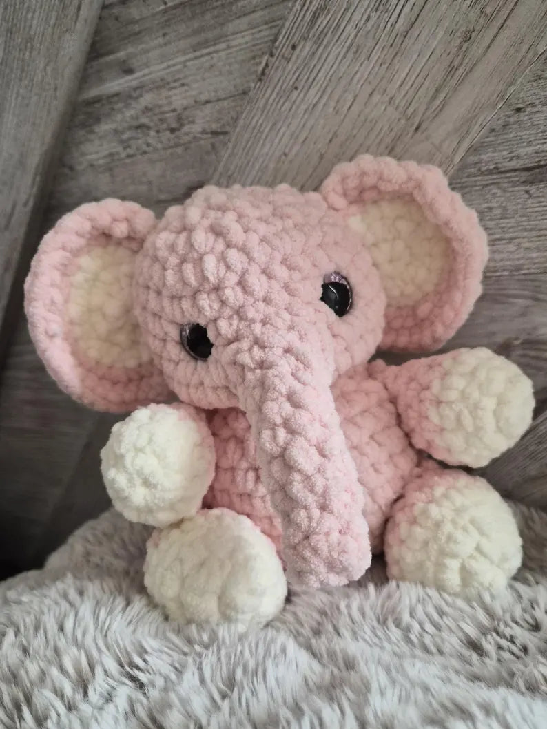 Elephant Crochet Plush