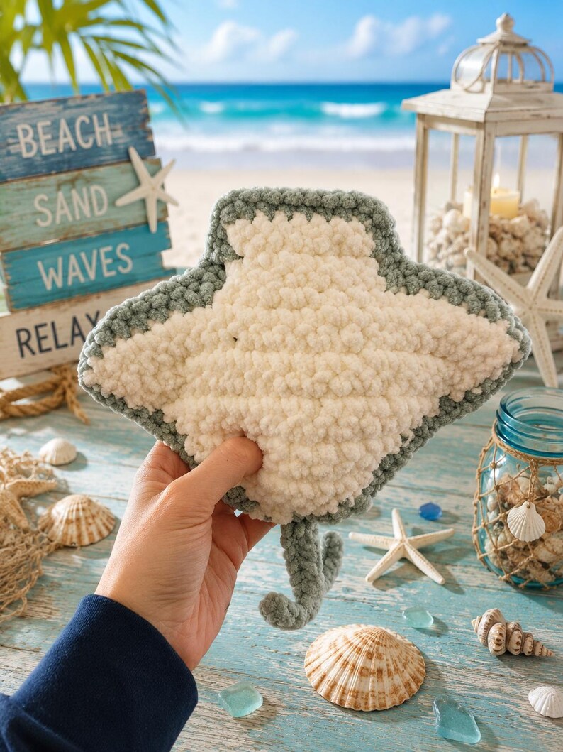 Stingray Crochet Plush
