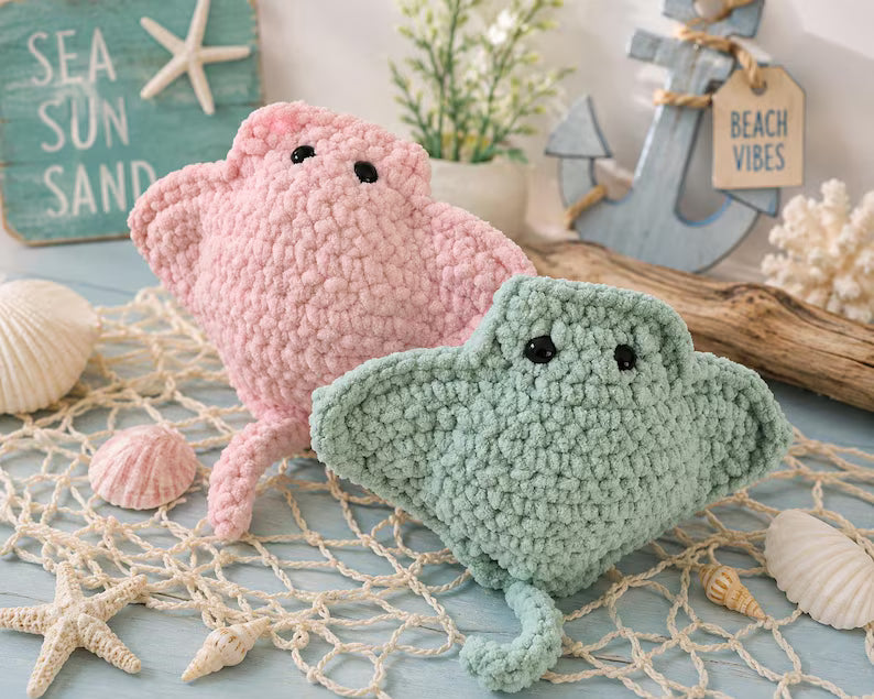 Stingray Crochet Plush