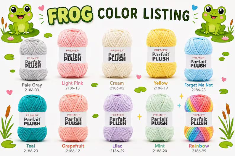 Frog Crochet Plush