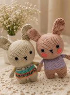 Bunny Crochet Plush Doll