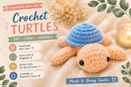 Sea Turtle Crochet Plush, Mini