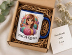 Yarn Basket Accent Mug, 11oz