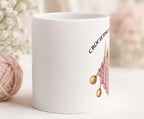 Crochet Heart Coffee Mug