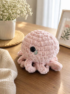 Octopus Crochet Plush, Medium