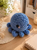 Octopus Crochet Plush, Medium