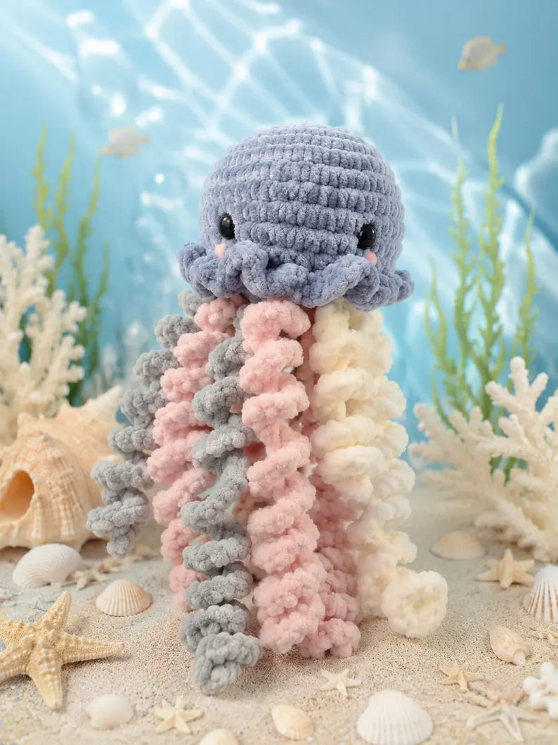 Jellyfish Crochet Plush