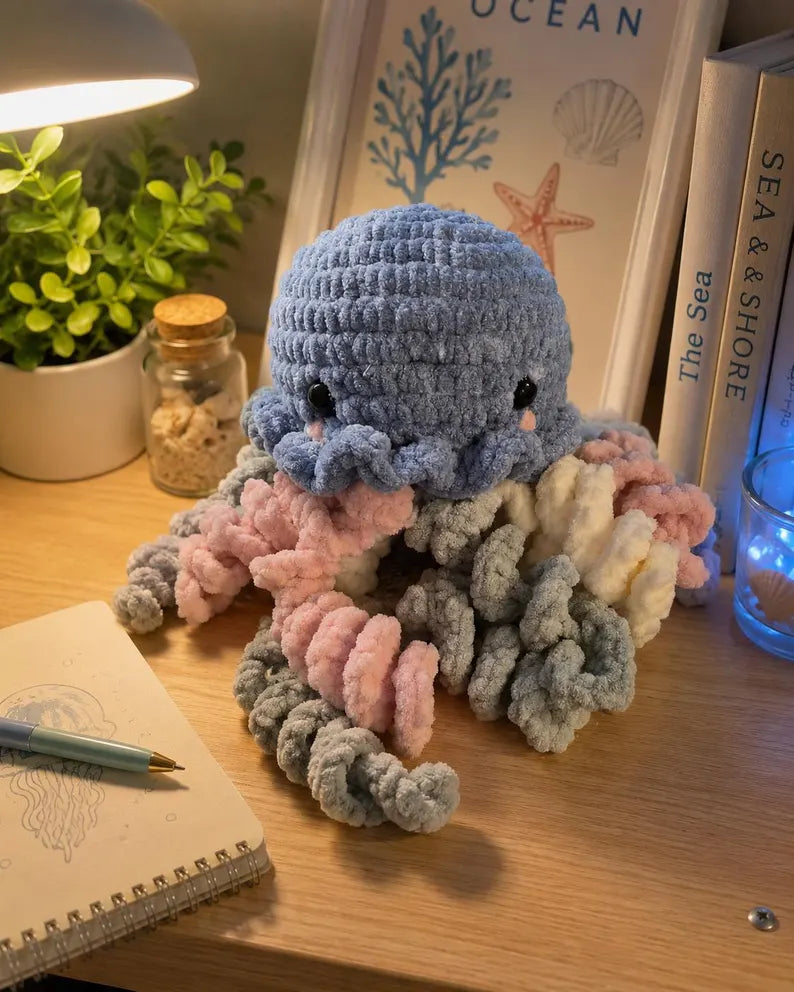 Jellyfish Crochet Plush