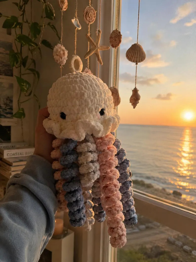 Jellyfish Crochet Plush