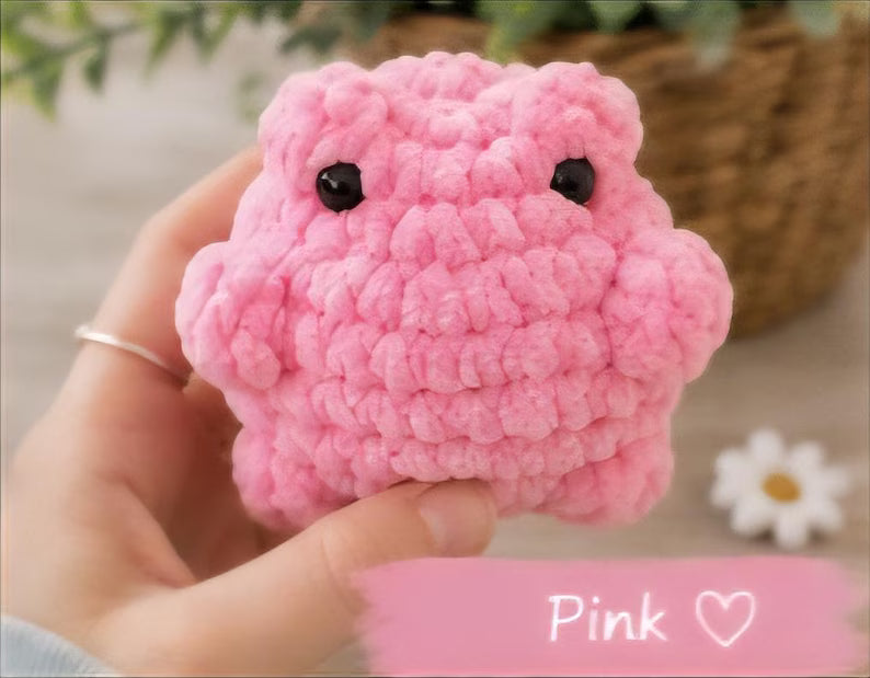 Frog Crochet Plush
