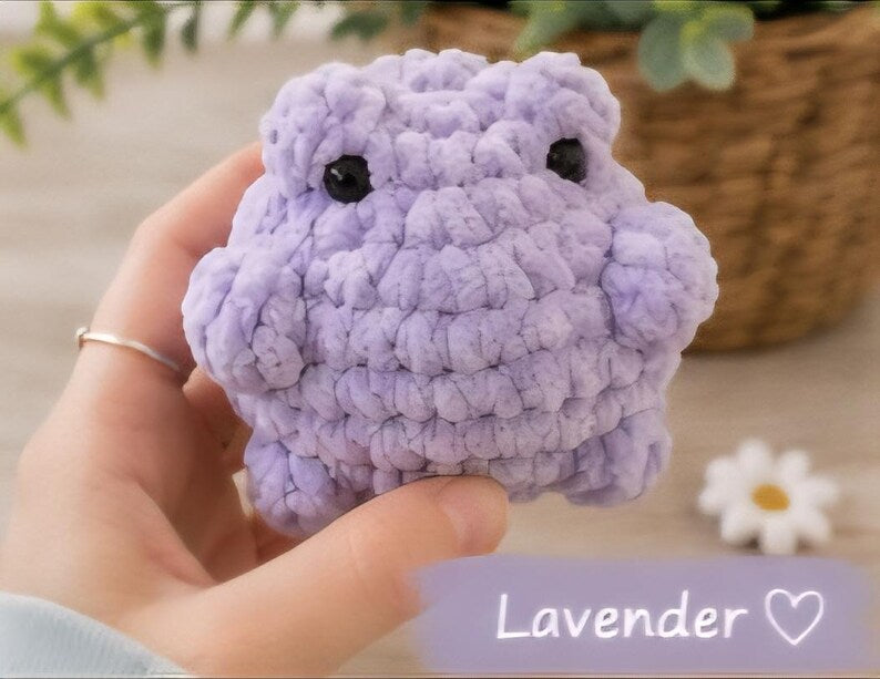 Frog Crochet Plush