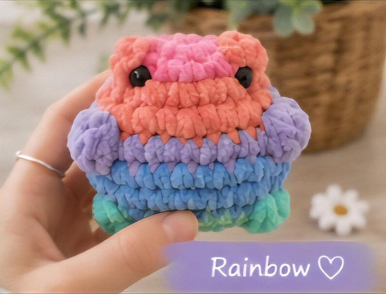 Frog Crochet Plush