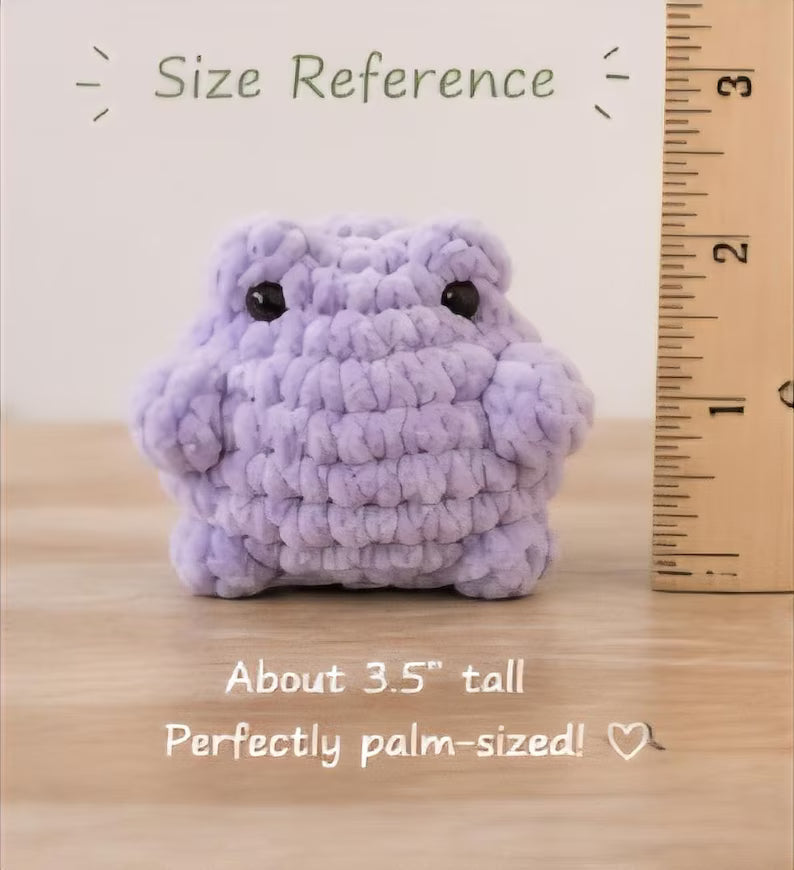 Frog Crochet Plush