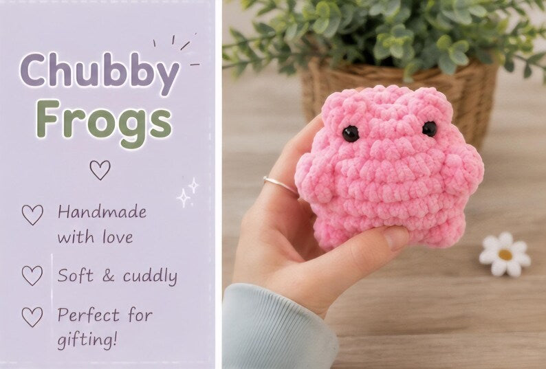 Frog Crochet Plush