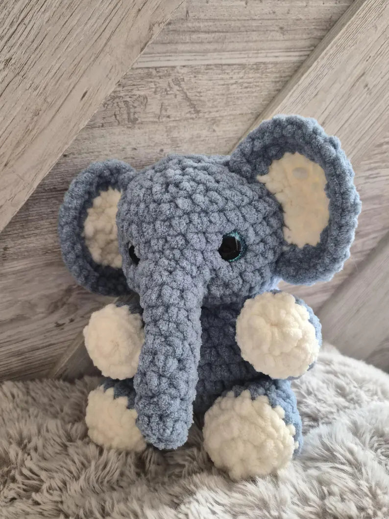 Elephant Crochet Plush