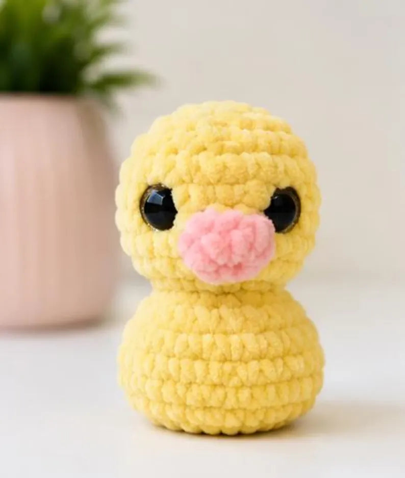 Rubber Duck Crochet Plush