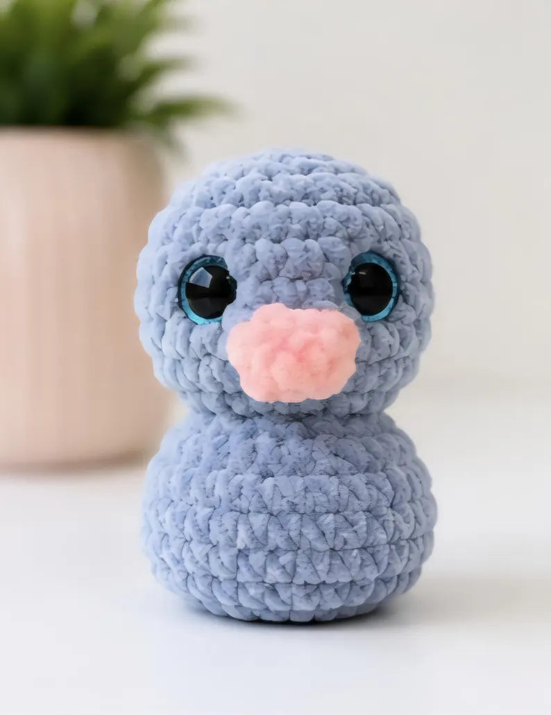 Rubber Duck Crochet Plush