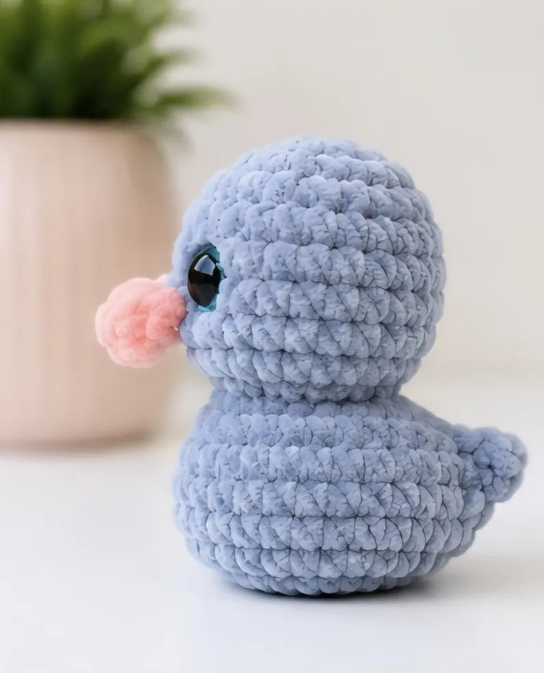 Rubber Duck Crochet Plush