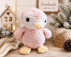 Penguin Crochet Plush, Customizable