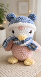 Penguin Crochet Plush, Customizable