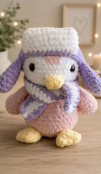 Penguin Crochet Plush, Customizable