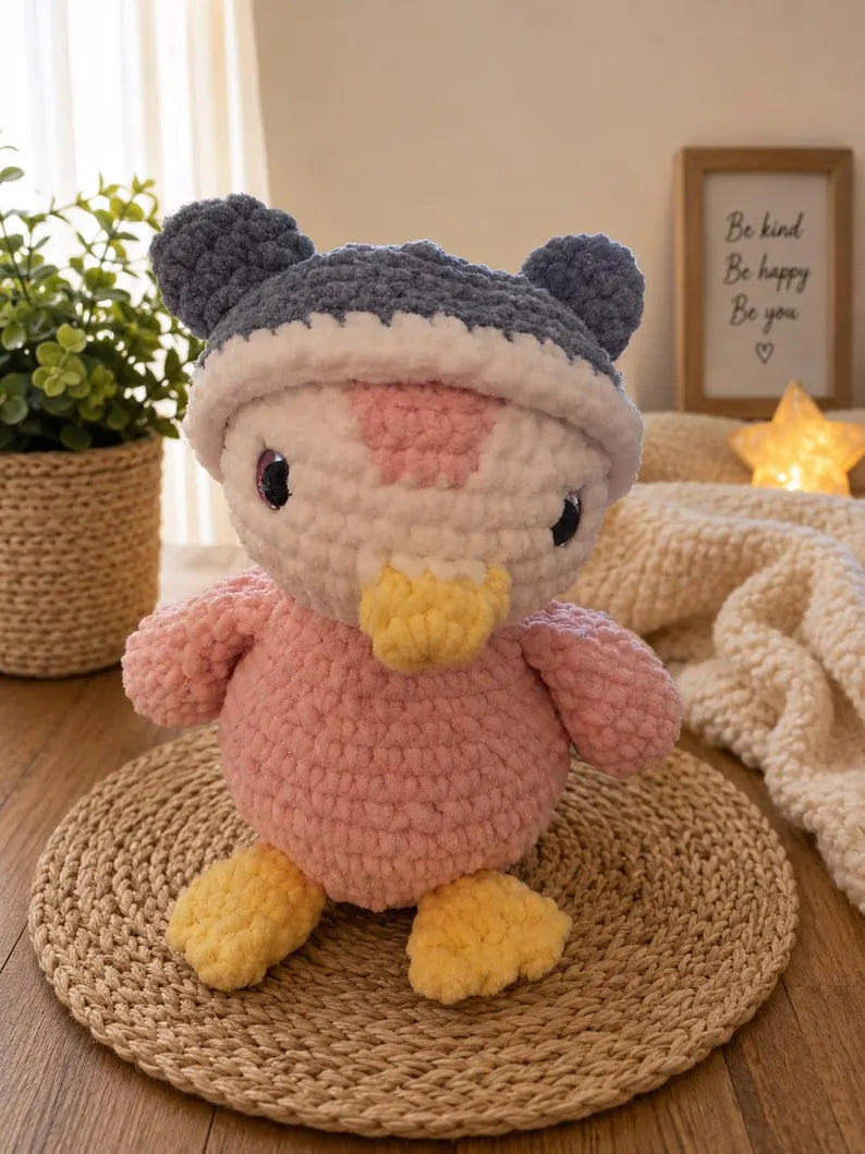 Penguin Crochet Plush, Customizable