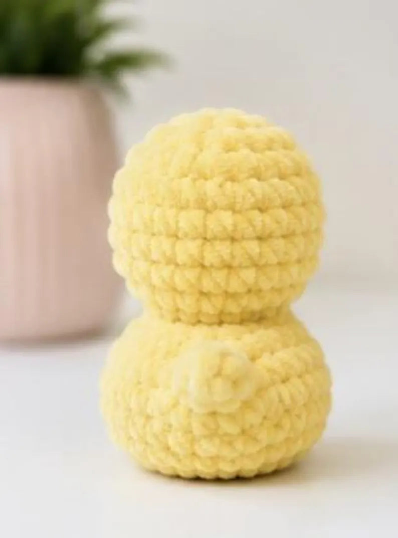 Rubber Duck Crochet Plush
