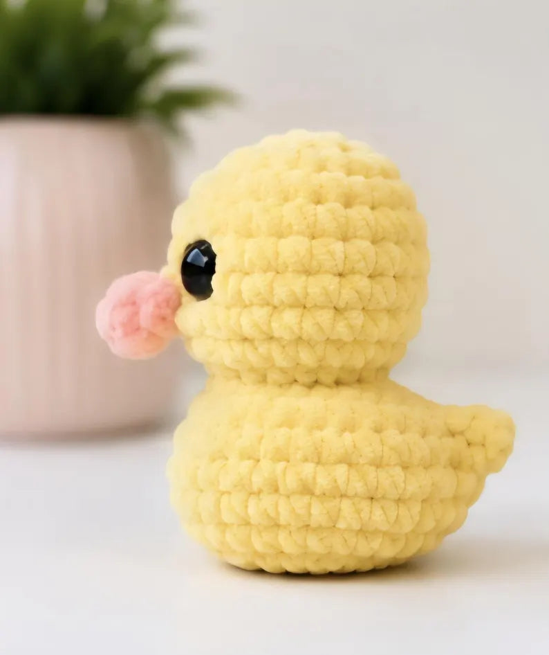 Rubber Duck Crochet Plush